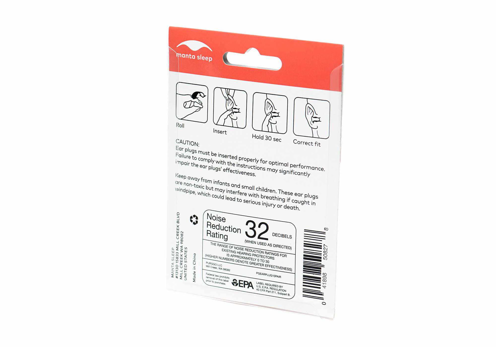 Manta Foam Earplugs - Image 3