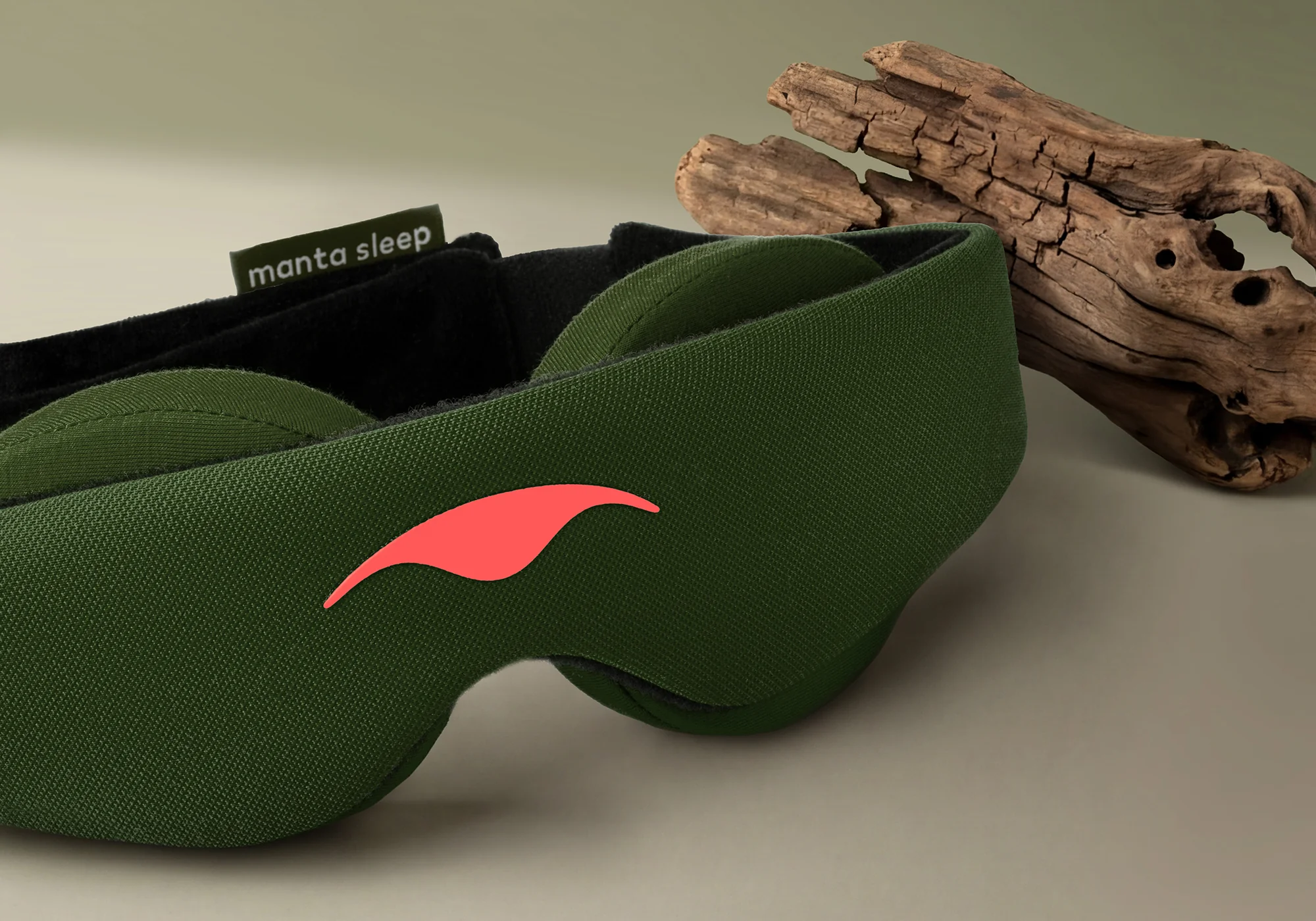 Manta Sleep Mask - Forest Green - Image 12