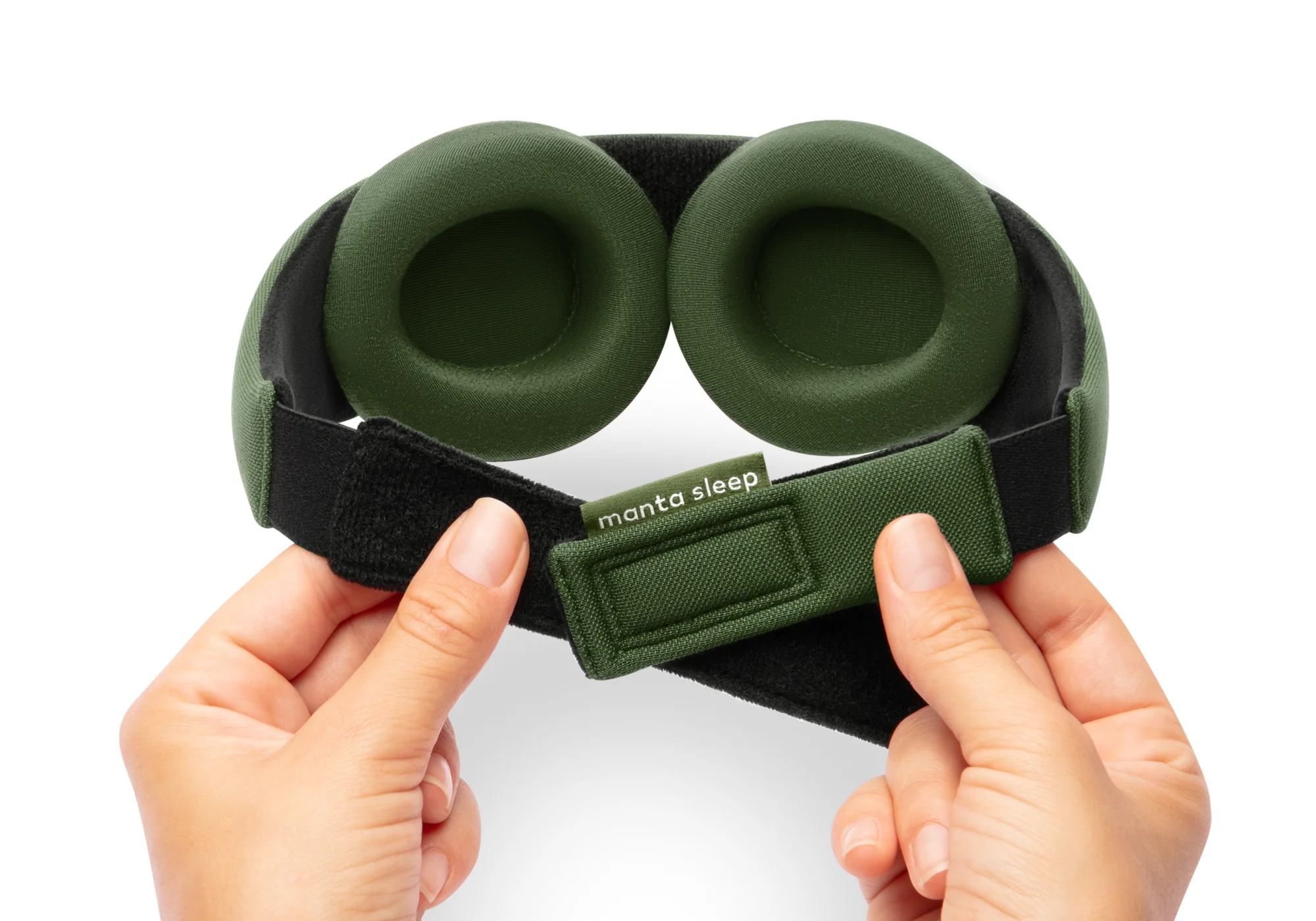 Manta Sleep Mask - Forest Green - Image 5