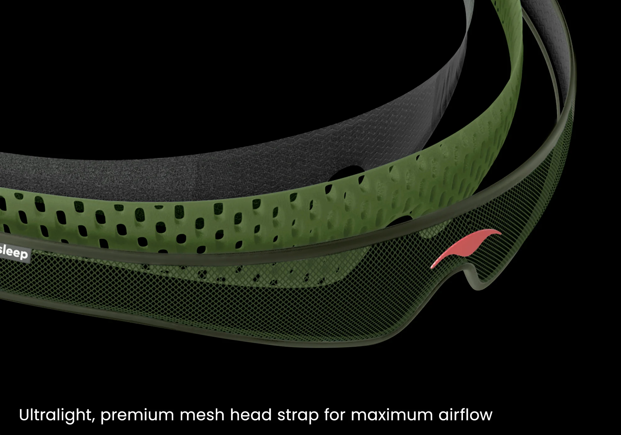 Manta Sleep PRO Mask - Forest Green - Image 13