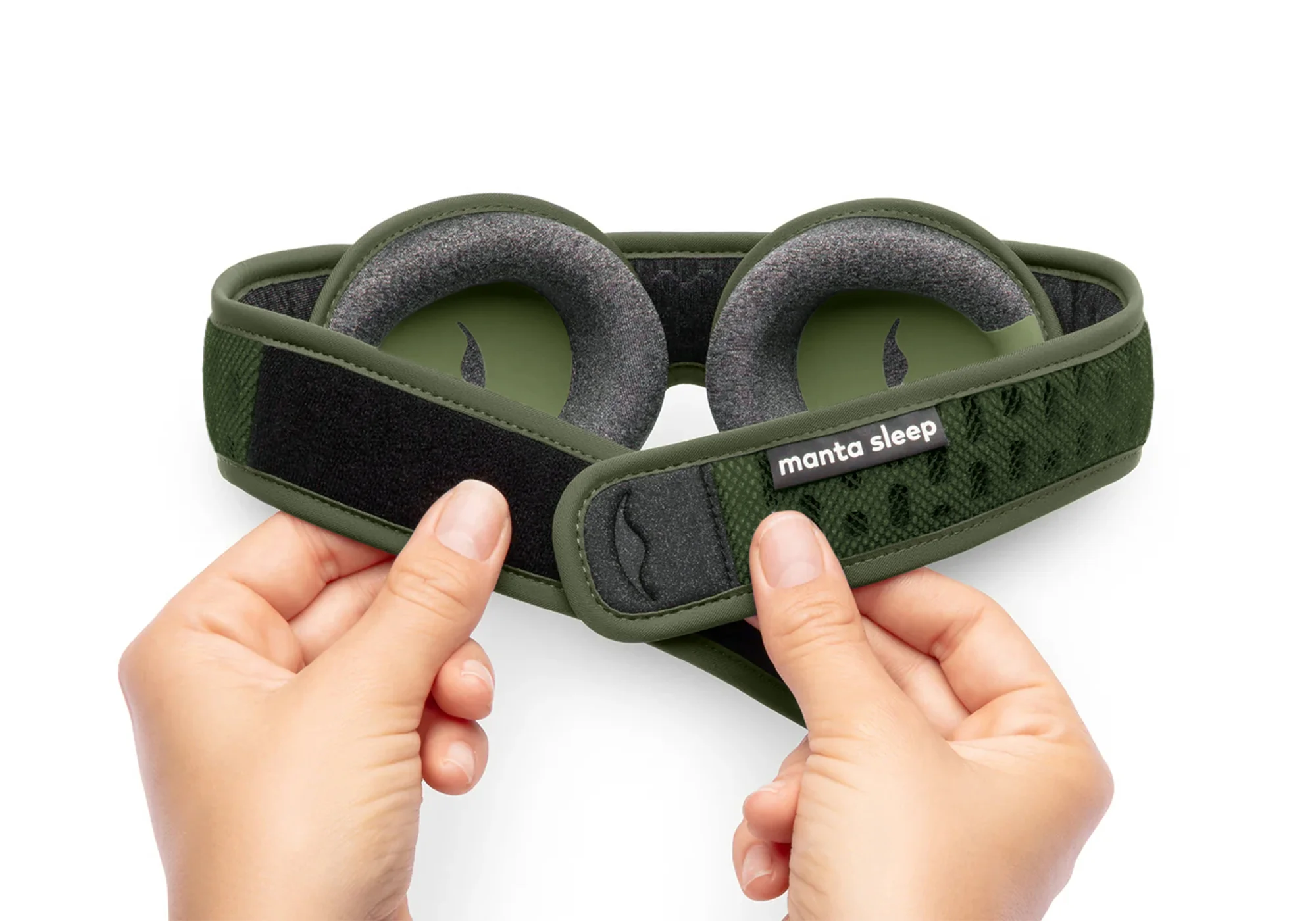 Manta Sleep PRO Mask - Forest Green - Image 4