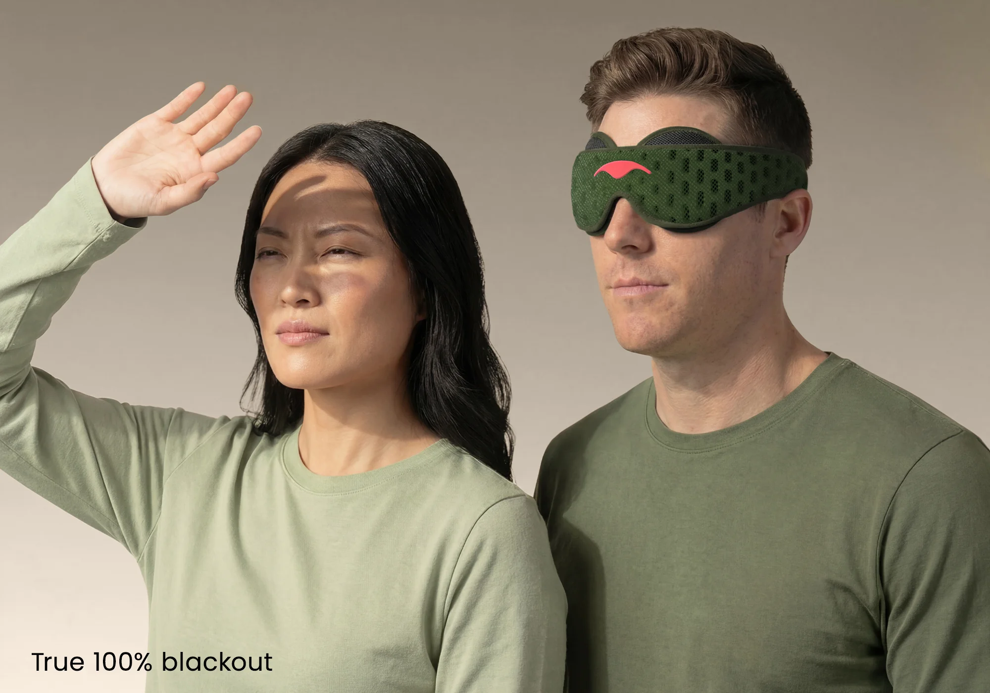 Manta Sleep PRO Mask - Forest Green - Image 6